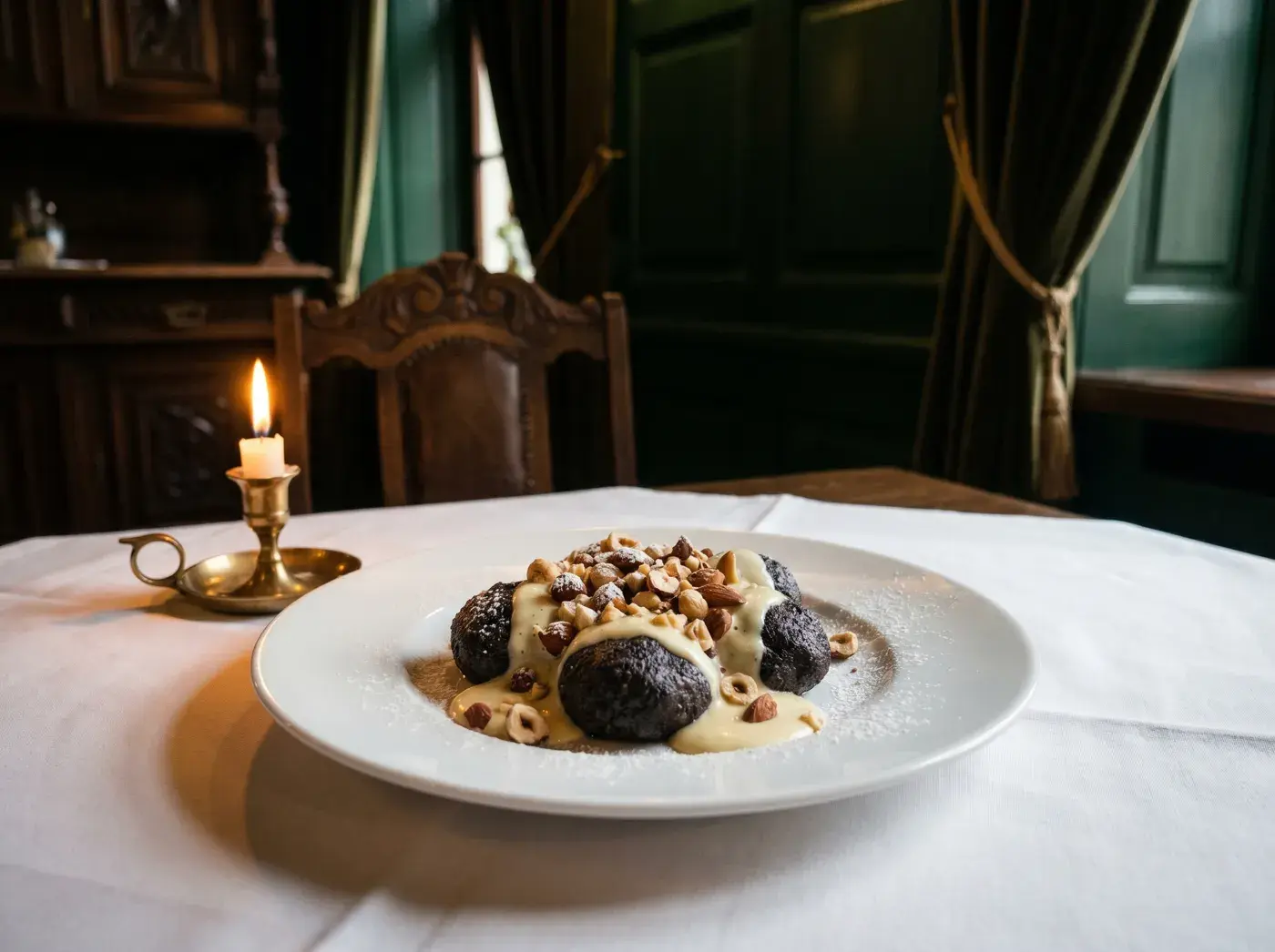 Schlesische Mohnklöße — Restaurant Marjellchen Berlin